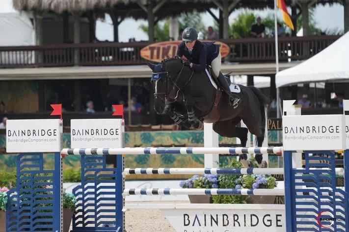 Jumper Lou, donated to a boarding school riding program